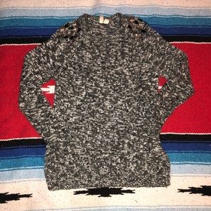 Gem Shoulderpads Sweater
